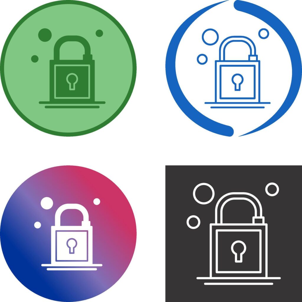 Lock Icon Design Stock Free