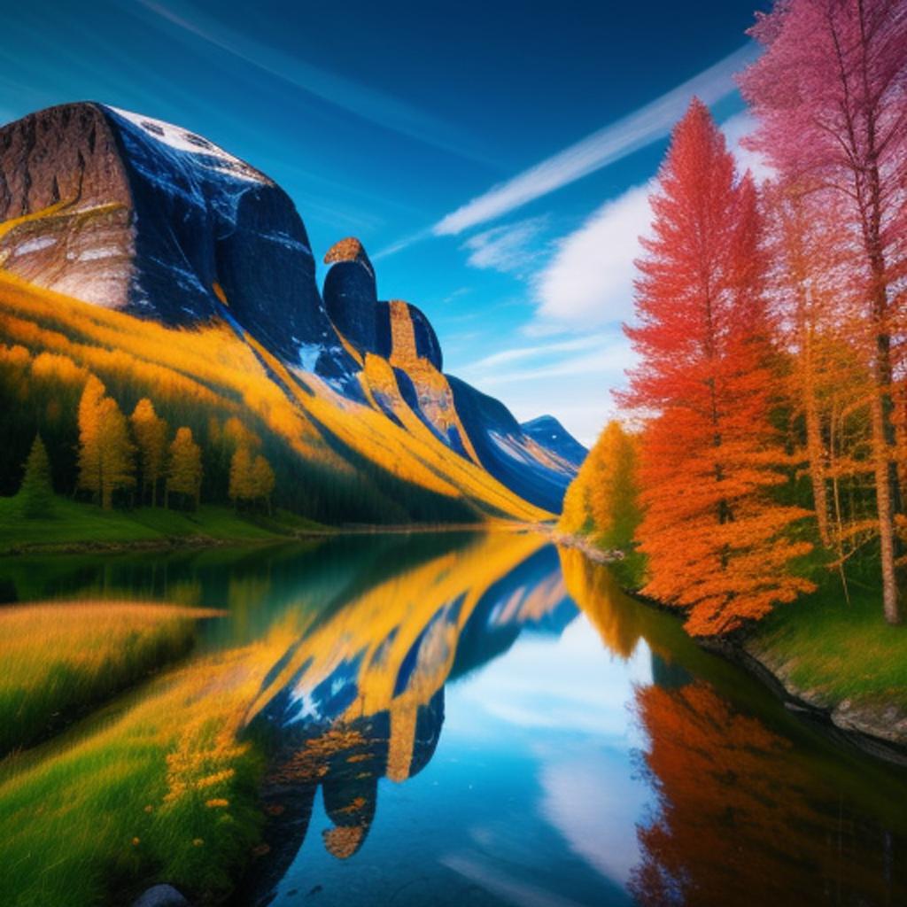 Nature colors wow history by @ai_generated