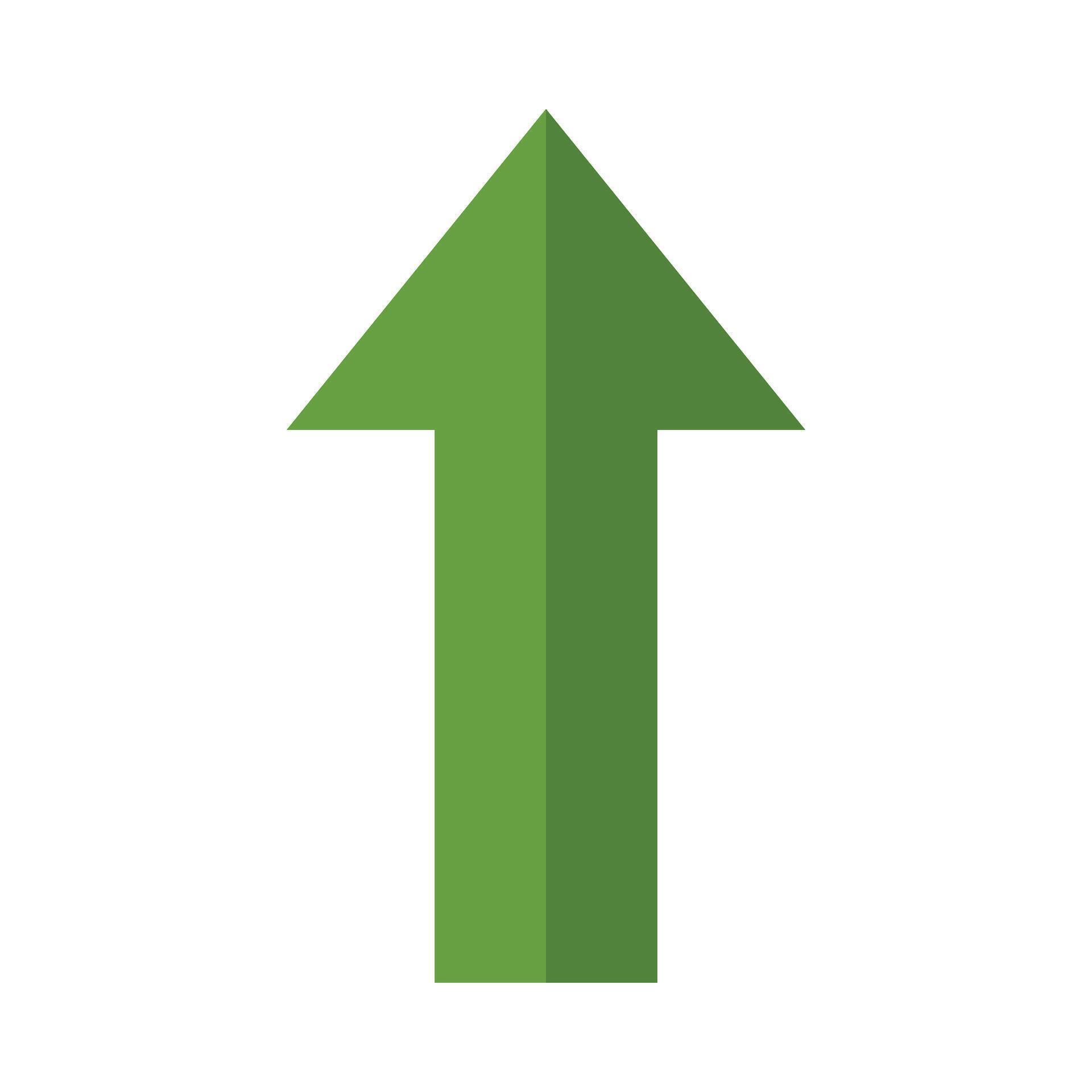 Up Arrow Vector Flat Icon Design Stock Free