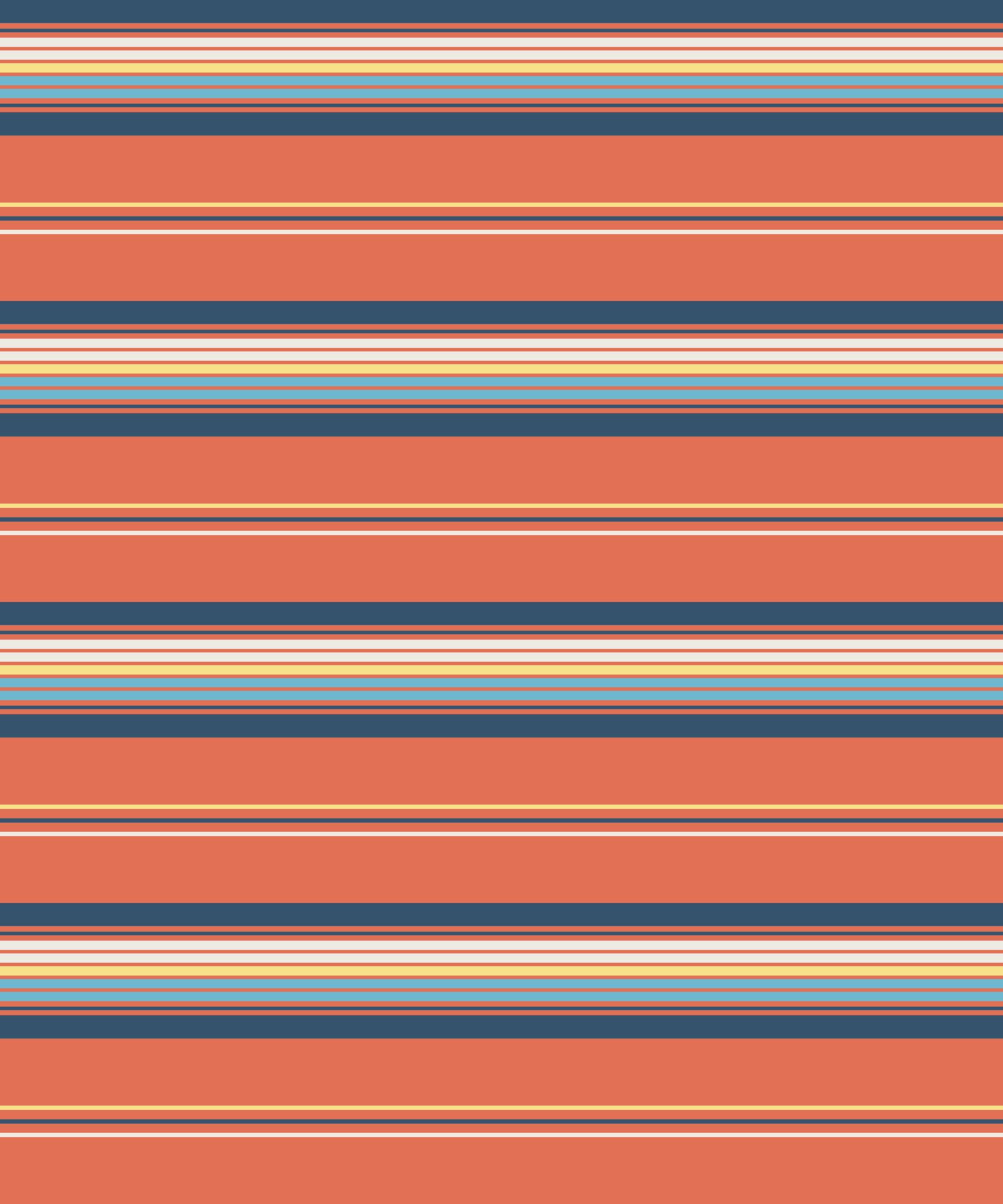 Colorful horizontal striped seamless vector illustration pattern background. Free Vector