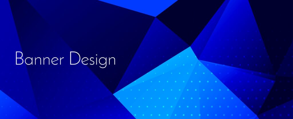 Abstract geometric modern decorative design banner pattern background Free Vector