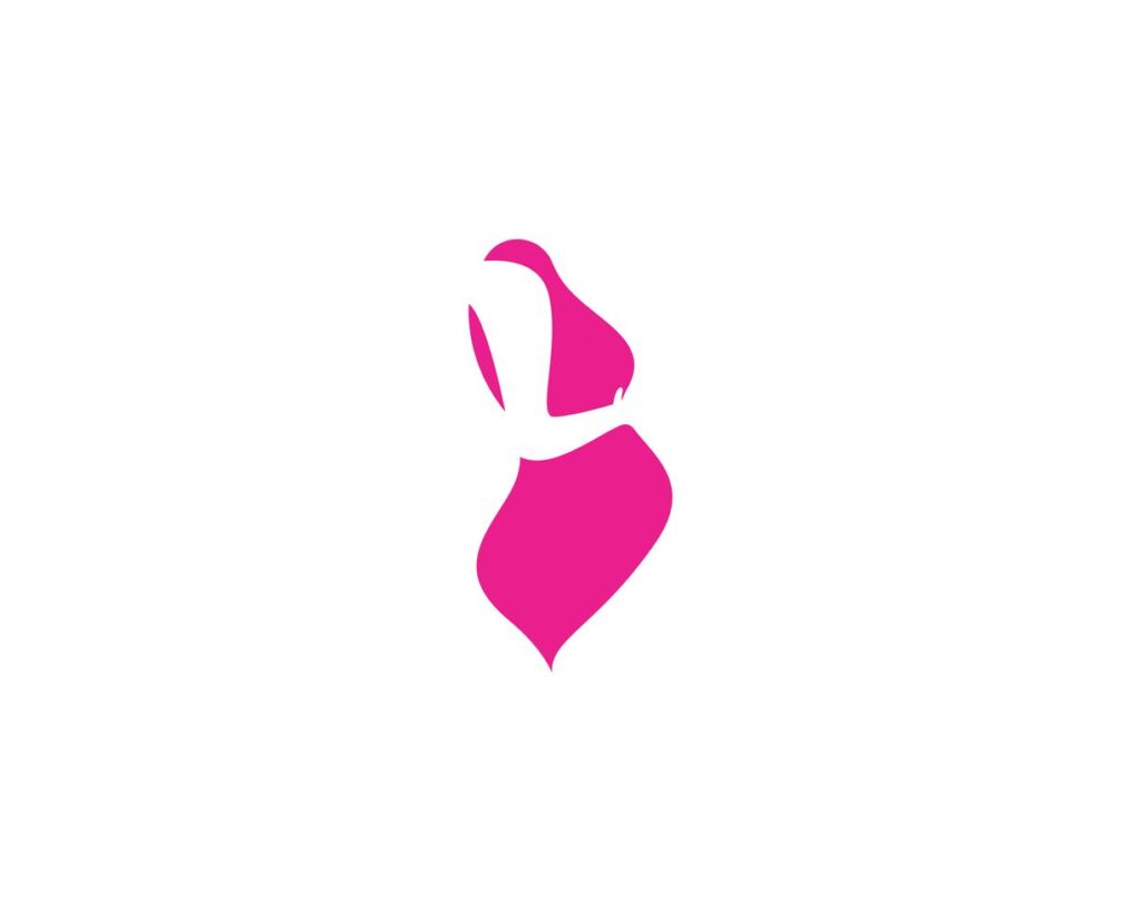 Pregnant logo template vector icon illustration Stock Free