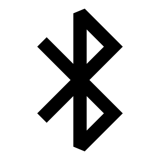 Bluetooth, on, signal icon