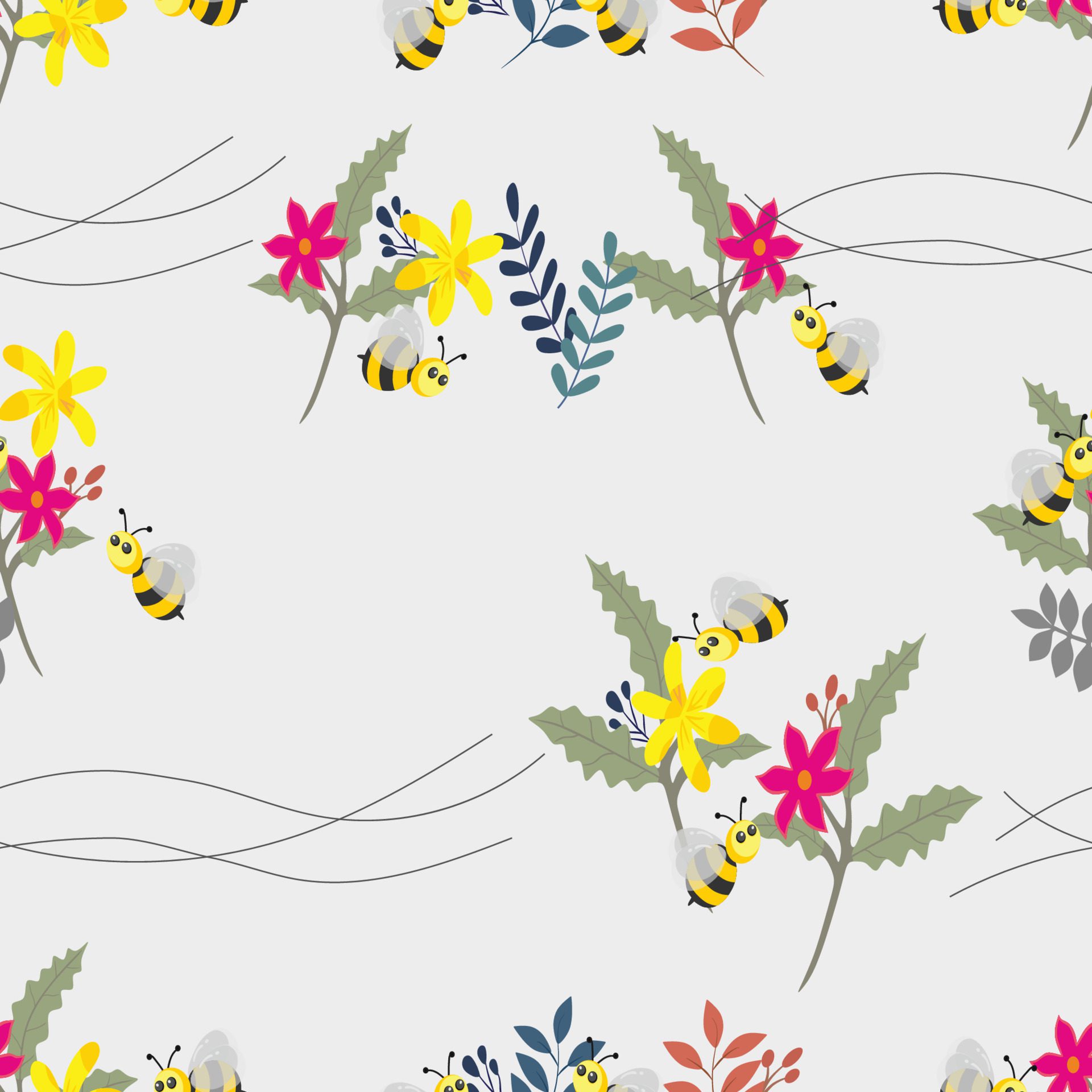 beautiful seamless pattern for background Free Vector