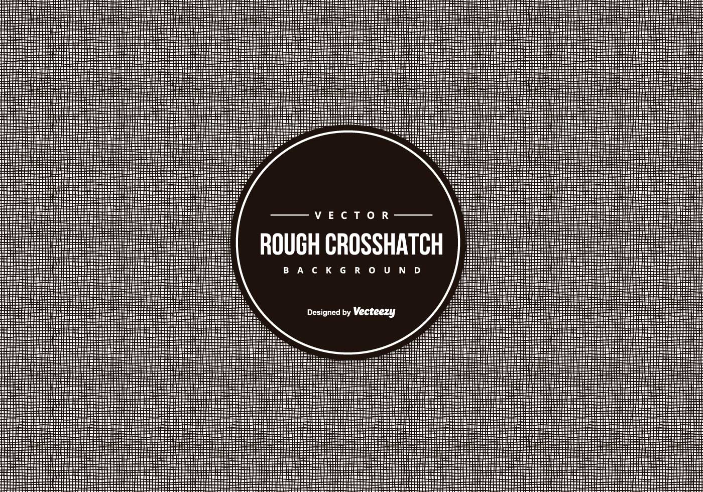 Rough Crosshatch Pattern Background Free Vector and Free SVG