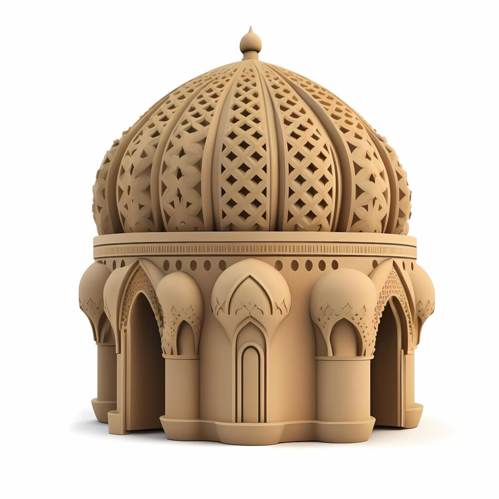 mosque AI Generated Stock Free