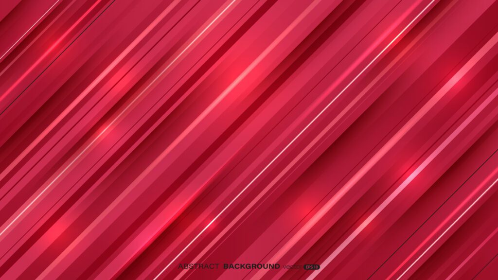 Abstract magenta pink slanted lines background with glowing light effect. Vector illustration Free Vector