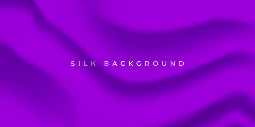 Minimalist modern and elegant lilac silk cloth background vector Free Vector