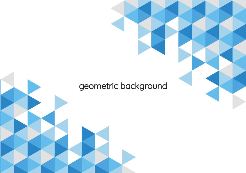 cute geometric background background design Free Vector