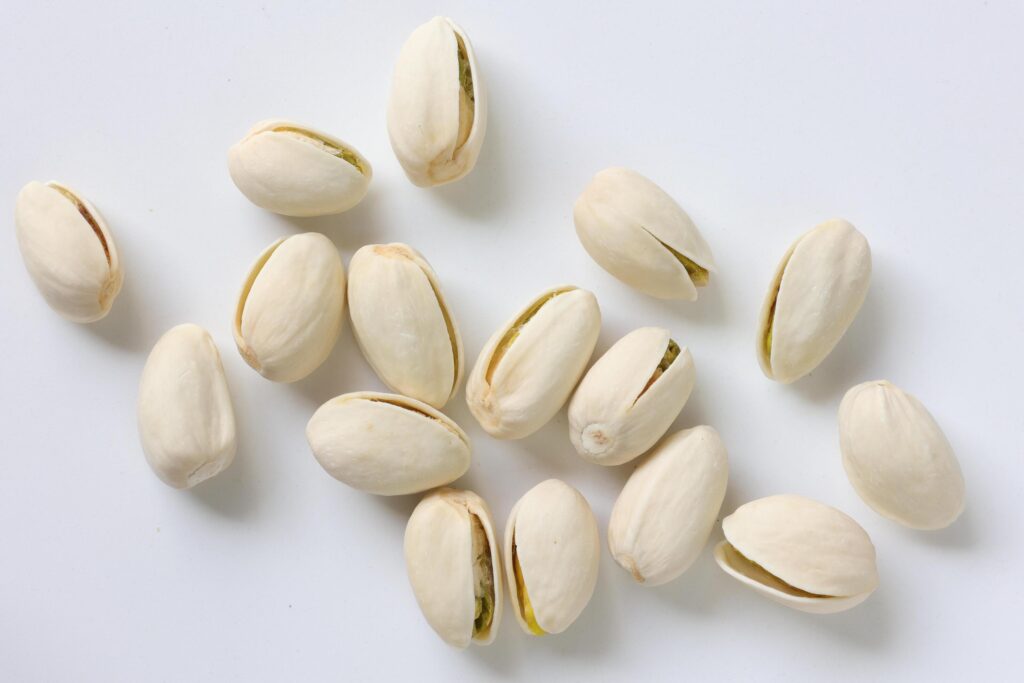 Pistachio nut isolated on white background Stock Free