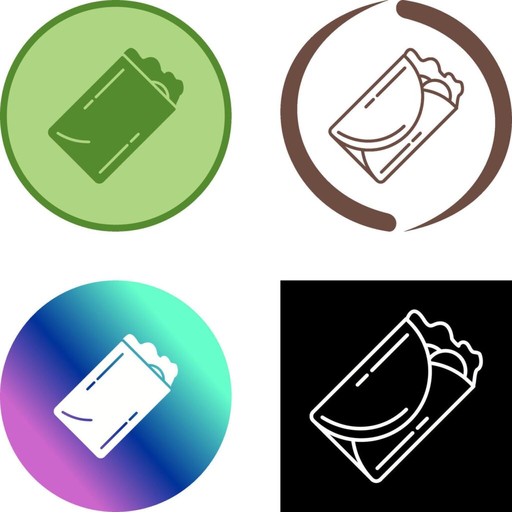 Kebab Icon Design Stock Free