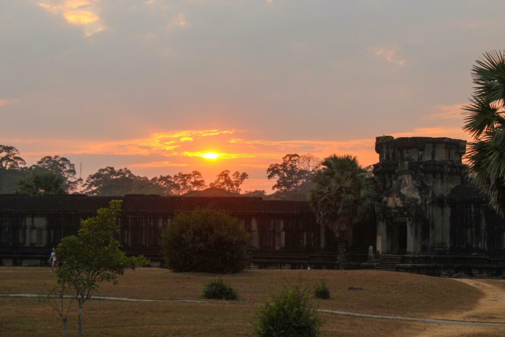 Angkor Wat Temples, Cambodia Stock Free