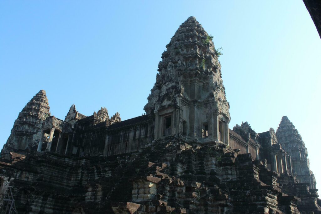 Angkor Wat Temples, Cambodia Stock Free