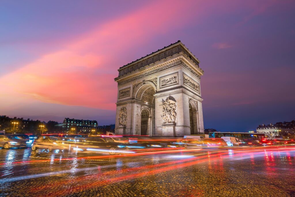 Arc de Triumph Paris France Stock Free