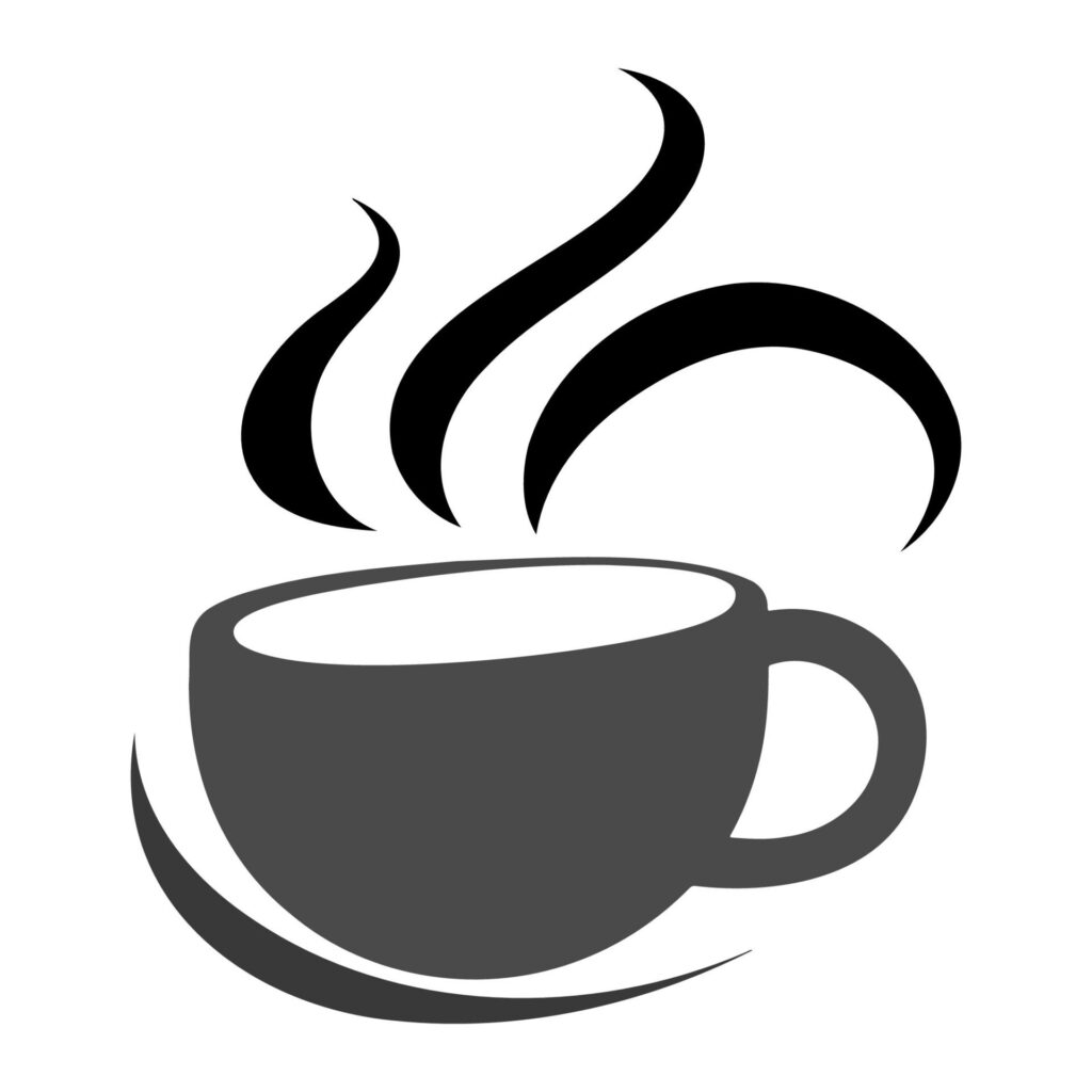 Simple Coffee Logo. Vector Illustration Free Vector