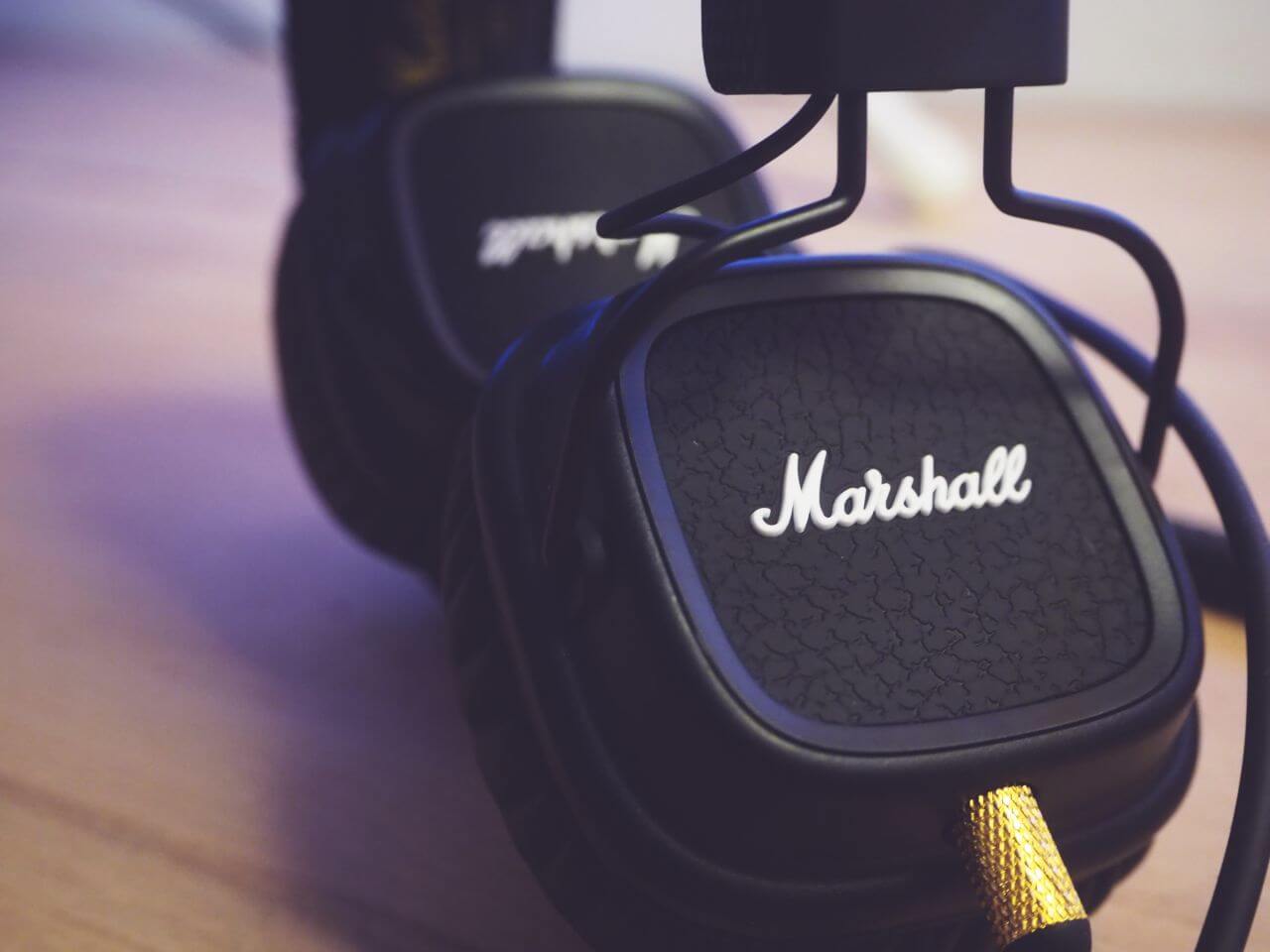 Marshall Headphones Retro Stock Free