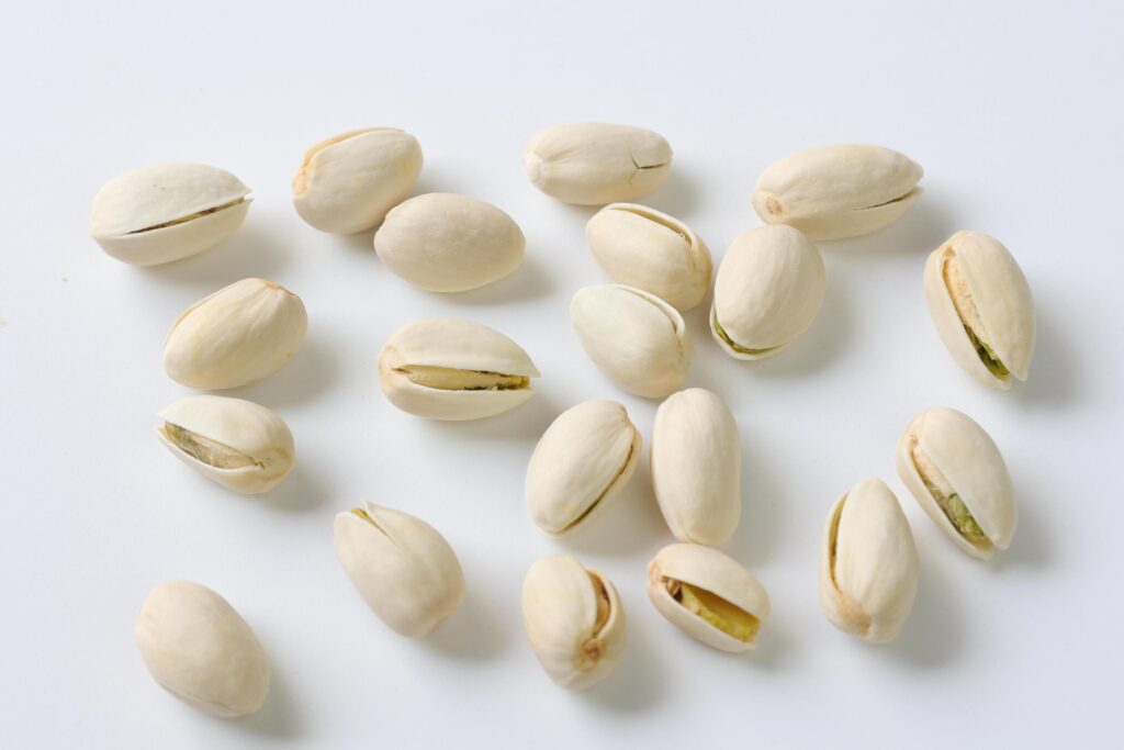 Pistachio nut isolated on white background Stock Free