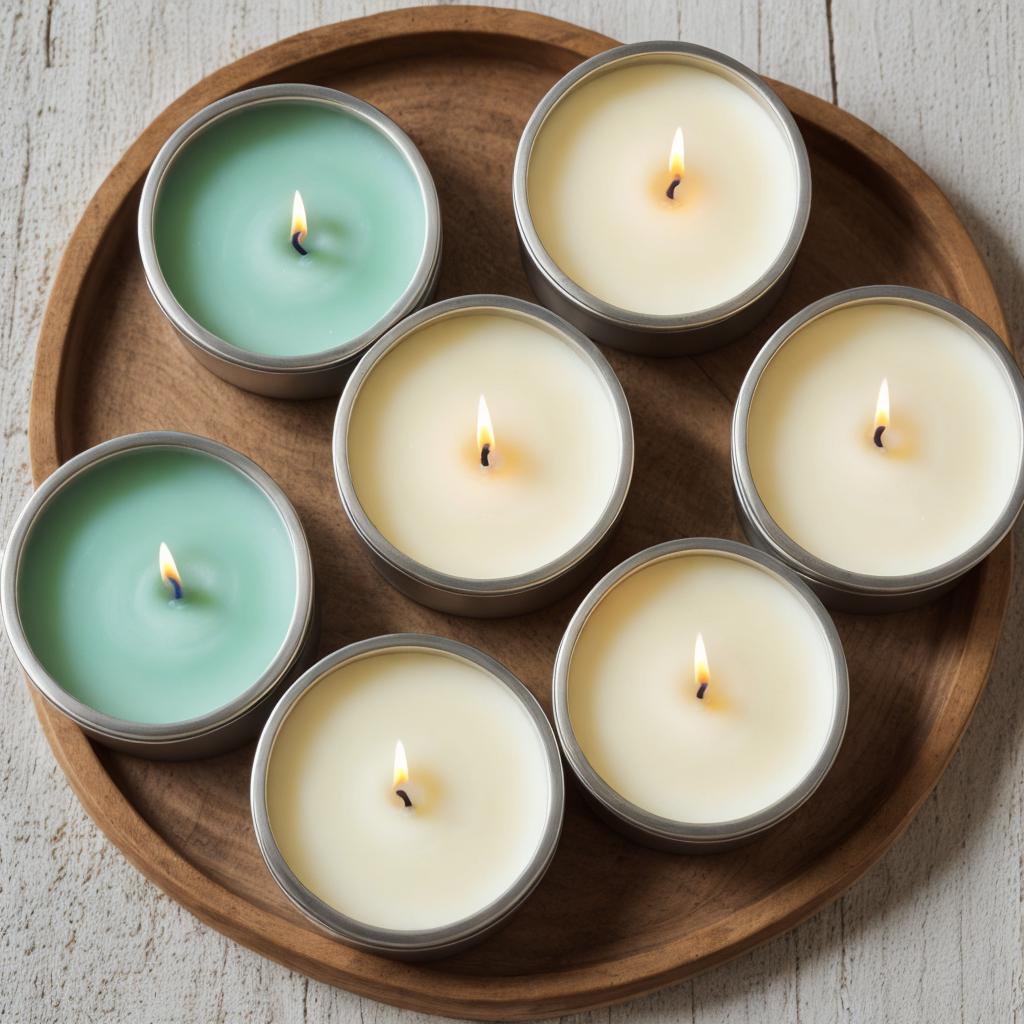 Candles soy wax ecofrienly by @ai_generated