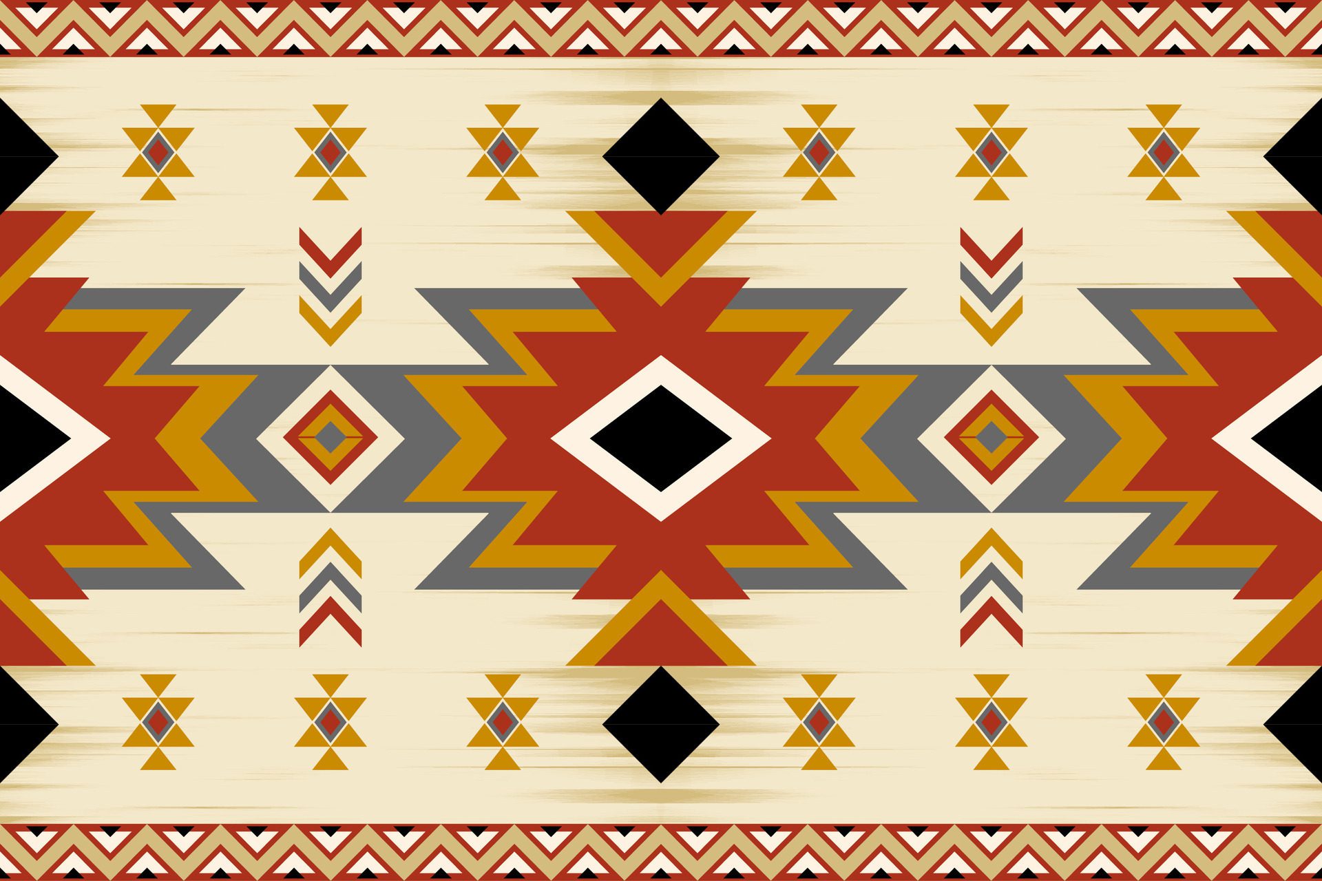 Navajo. Navajo design pattern Can be used in fabric design for clothing, textile, wrapping, background, wallpaper, carpet, embroidery, Aztec style Free Vector