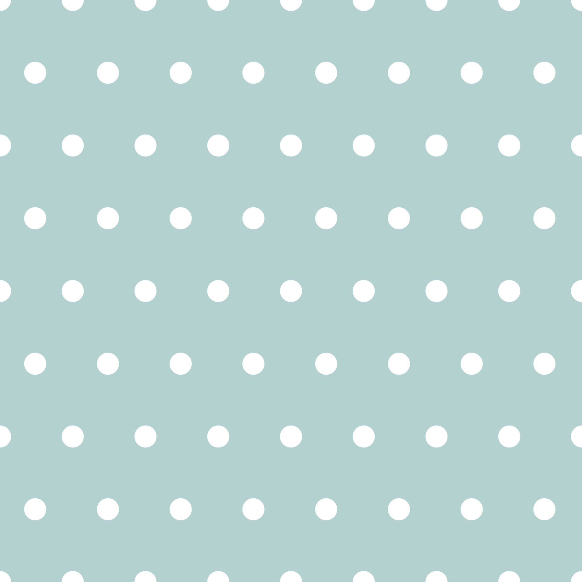 Seamless polka dot blue pattern with circles Free Vector