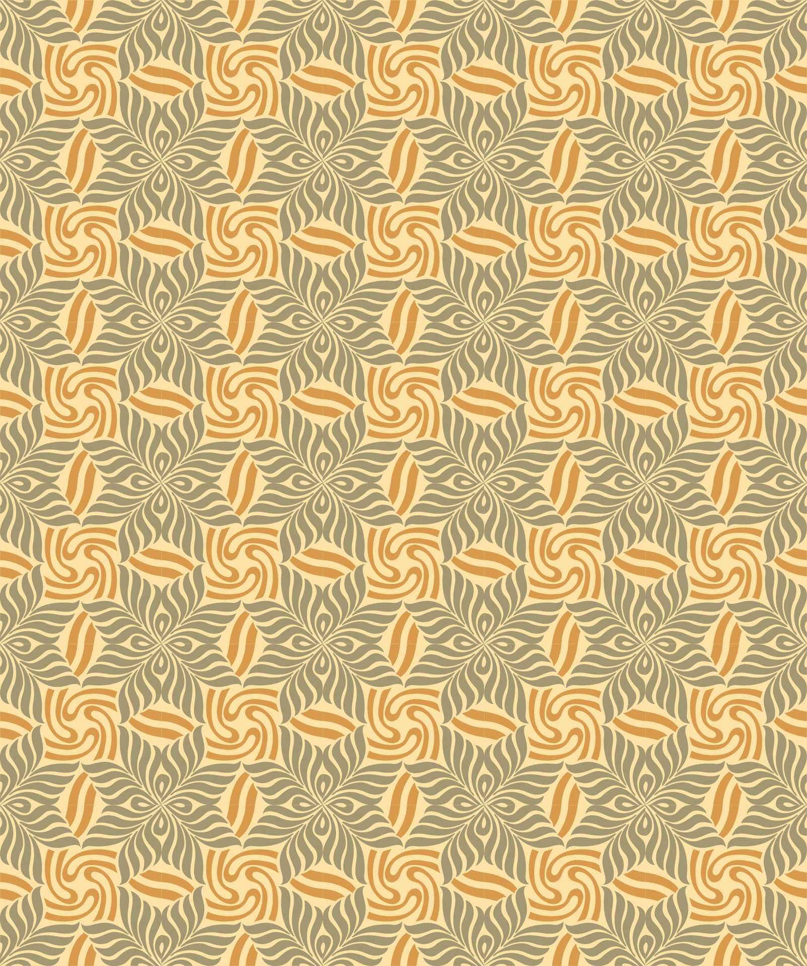 Decorative modern pattern, repeat pattern, seamless pattern Free Vector