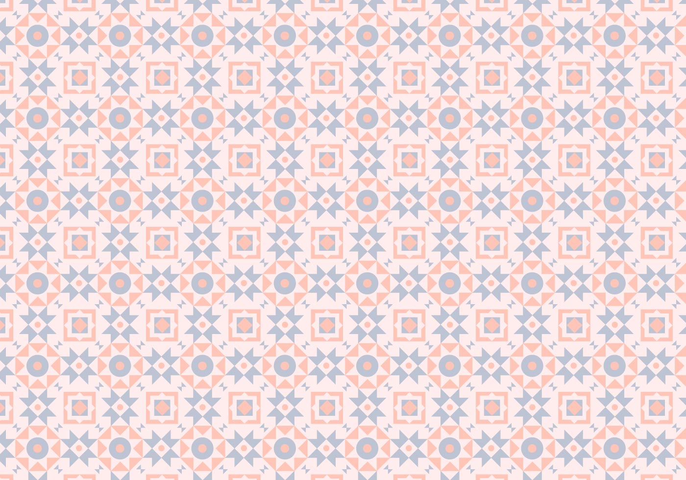 Mosaic Pink Pastel Pattern Free Vector and Free SVG