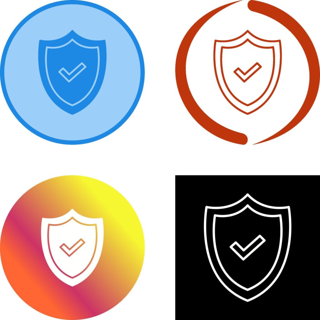 Shield Icon Design Stock Free