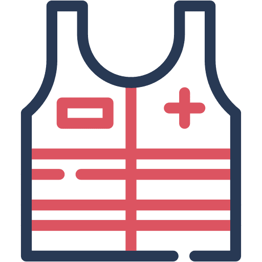 Vest, life, jacket icon