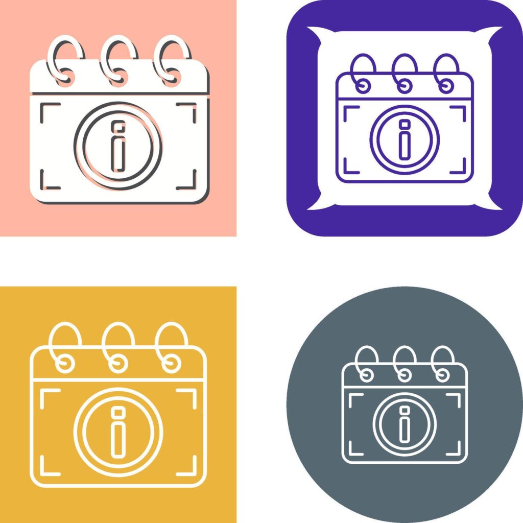 Calendar Icon Design Stock Free