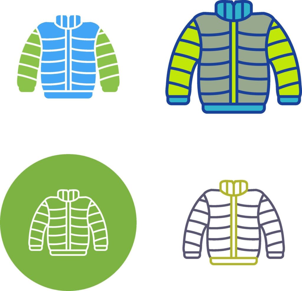 Winter Clothes Icon Design Stock Free