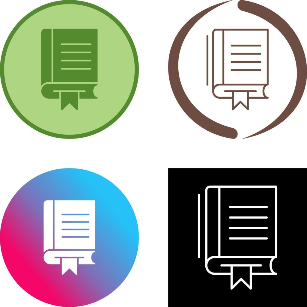 Book Icon Design Stock Free