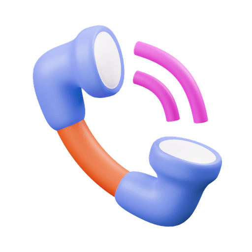 .png, phone, telephone 3D illustration