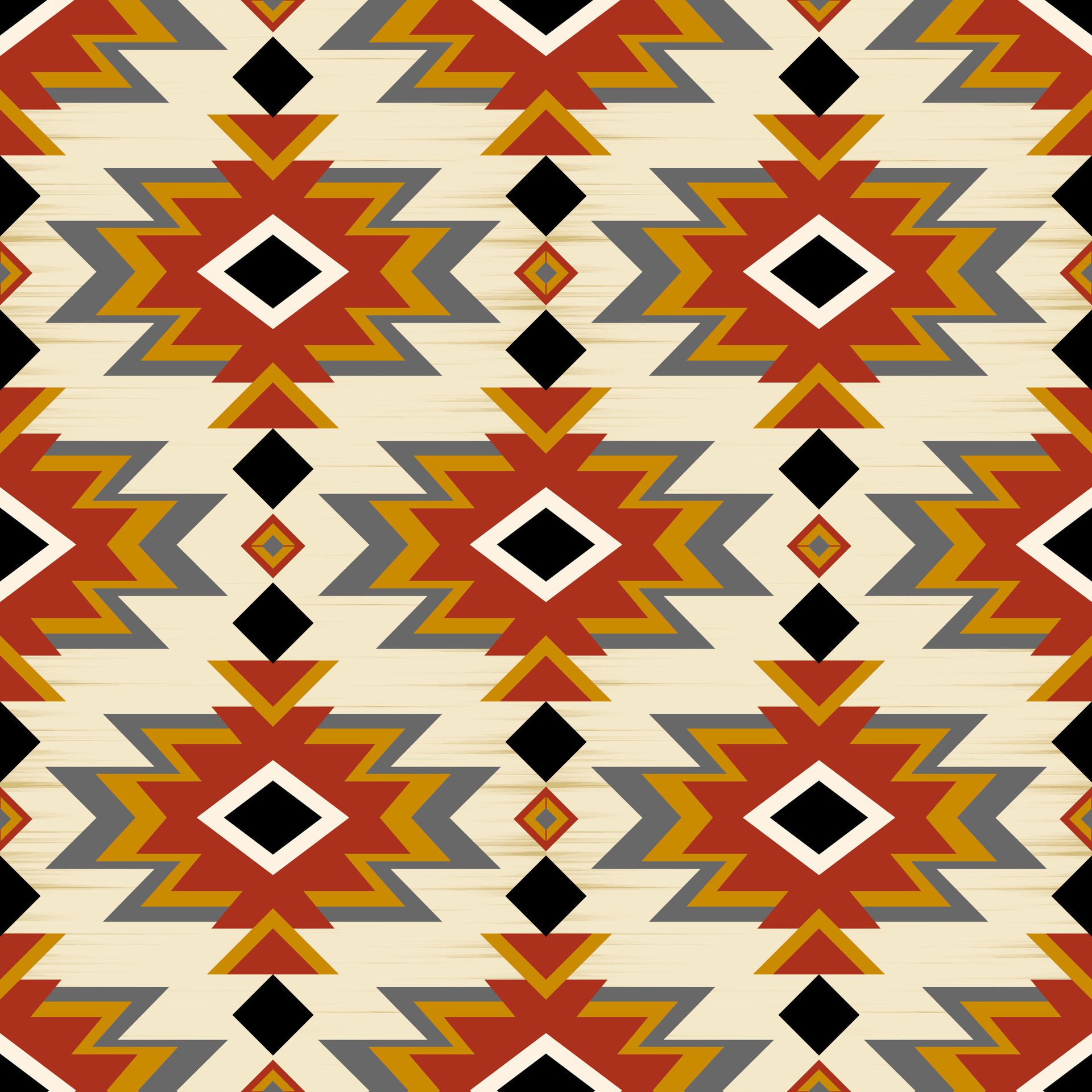 Navajo. Navajo design pattern Can be used in fabric design for clothing, textile, wrapping, background, wallpaper, carpet, embroidery, Aztec style Free Vector