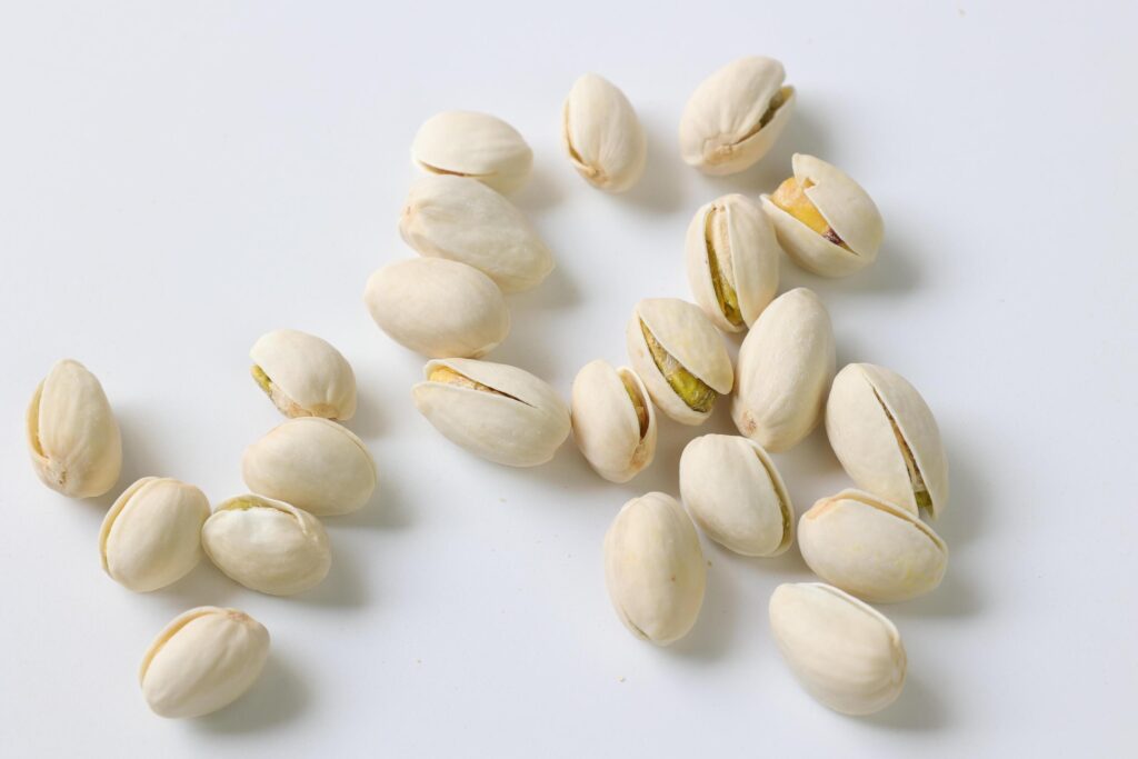 Pistachio nut isolated on white background Stock Free