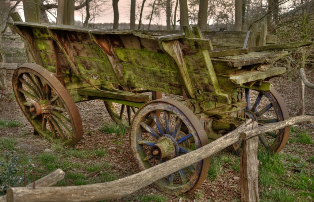 Antique cart Stock Free