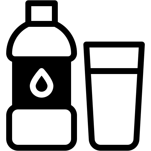 Bottle, water, drink icon