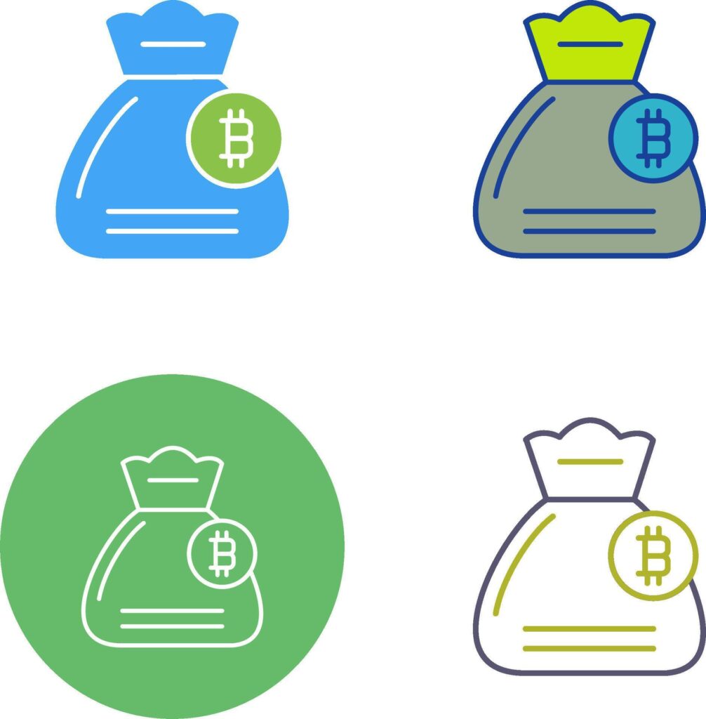 Money Bag Icon Design Stock Free