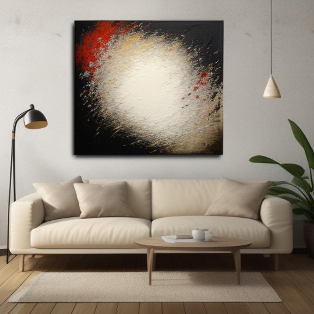 An abstract realistic oil by @ai_generated