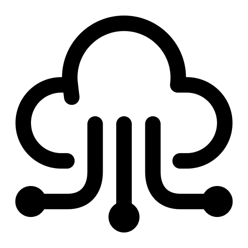 Cloud, connect icon