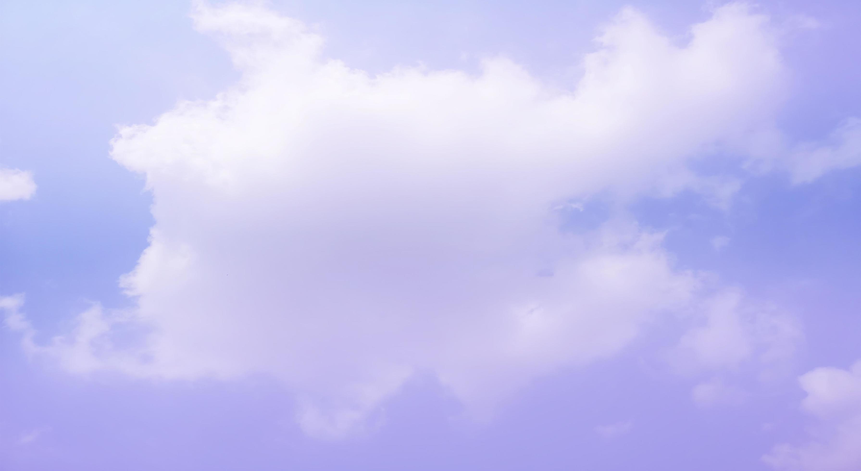 Blue sky with cloud background nature Stock Free