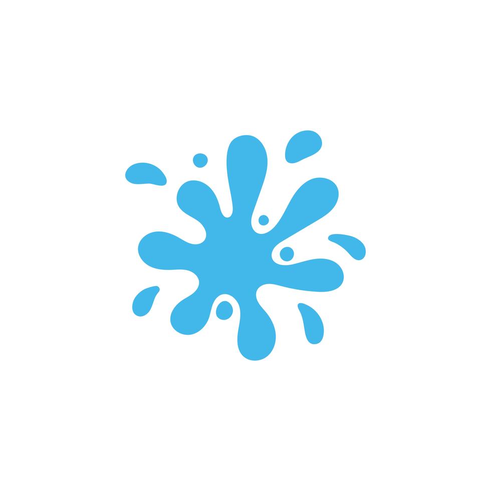 Splash Water Logo Template vector illustration Stock Free