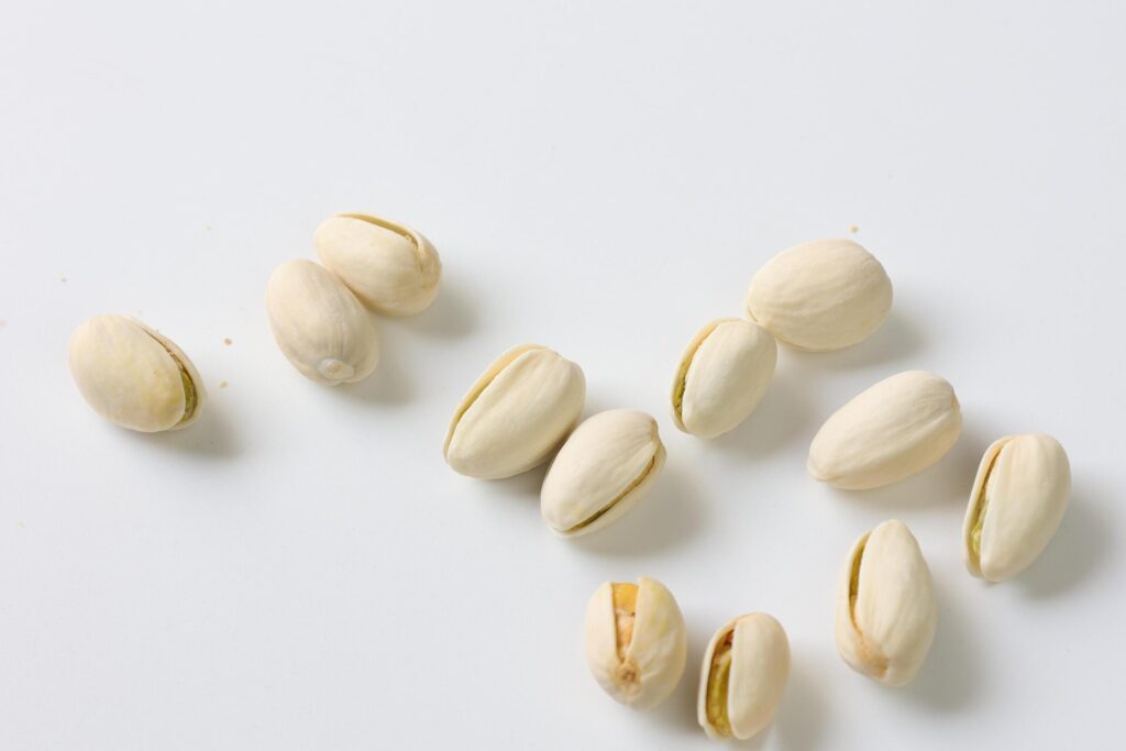 Pistachio nut isolated on white background Stock Free