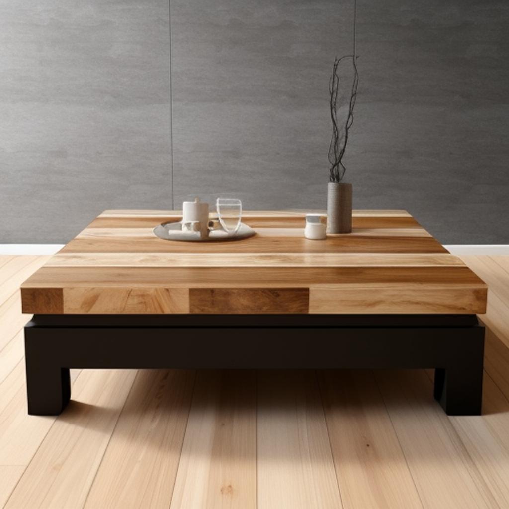 Mesa ratona de madera by @ai_generated