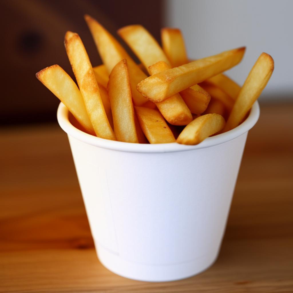 French Fries in a by @ai_generated