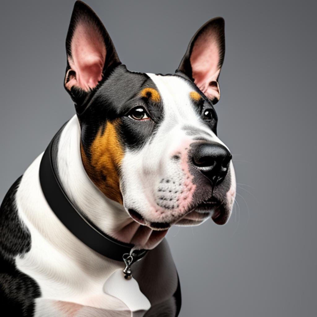 Bull terrier by @n_9u0wjp by @ai_generated