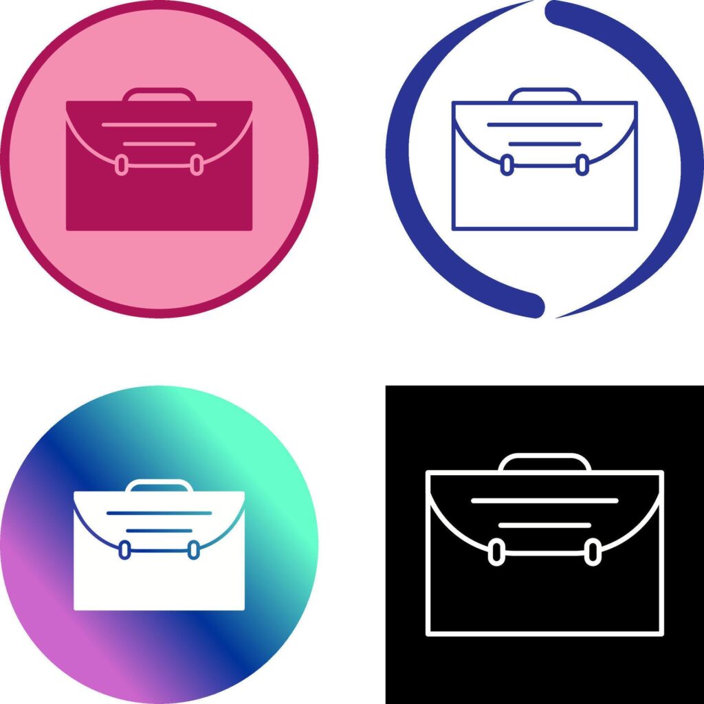 Suitcase Icon Design Stock Free