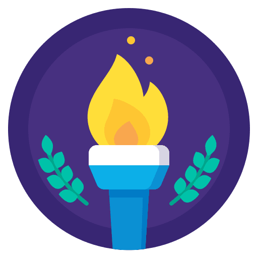 Achievement, award, badge sticker