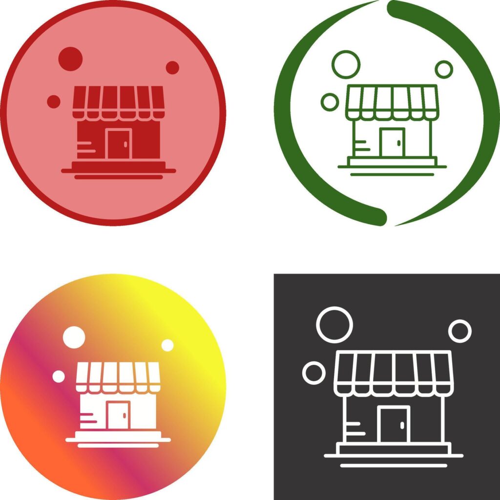 Store Icon Design Stock Free