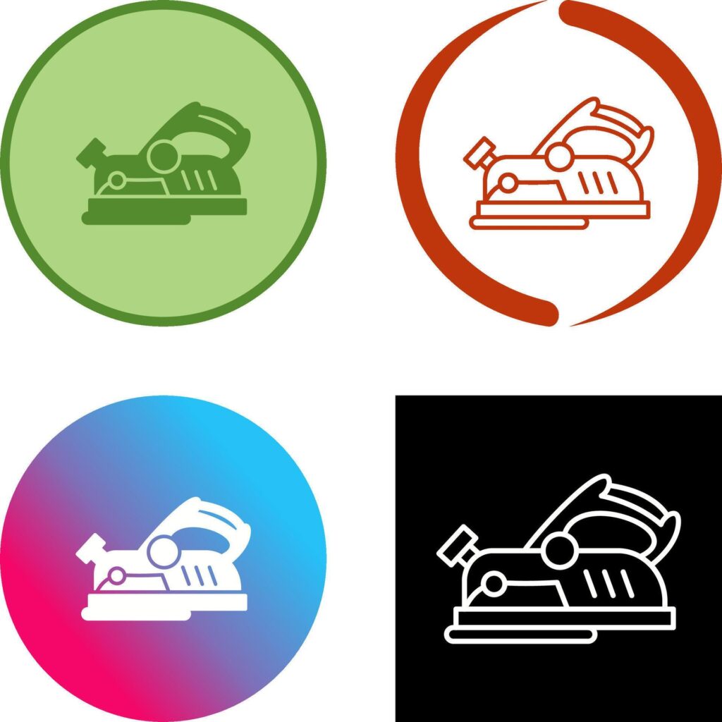 Electric Sanding Icon Design Stock Free