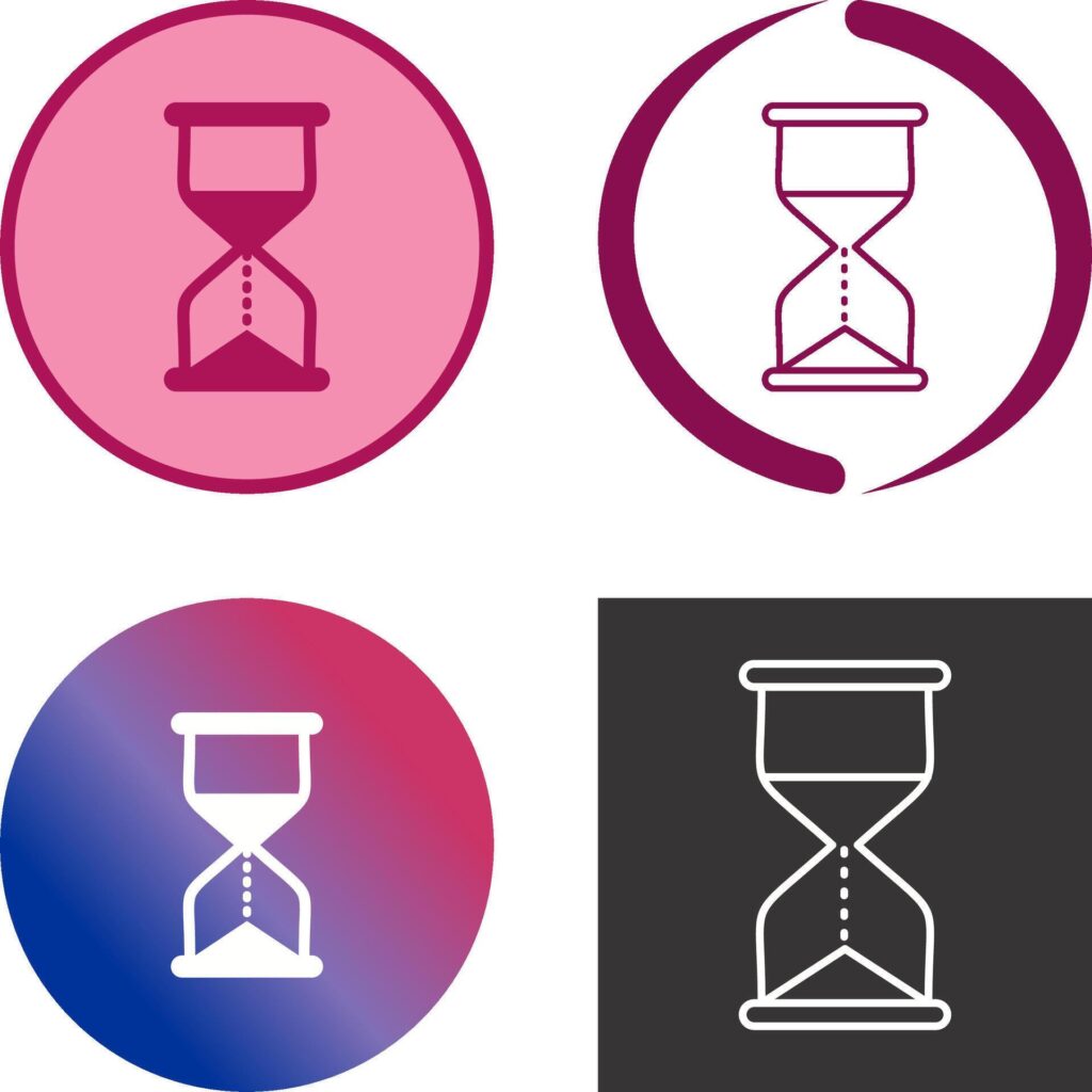 Hourglass Icon Design Stock Free